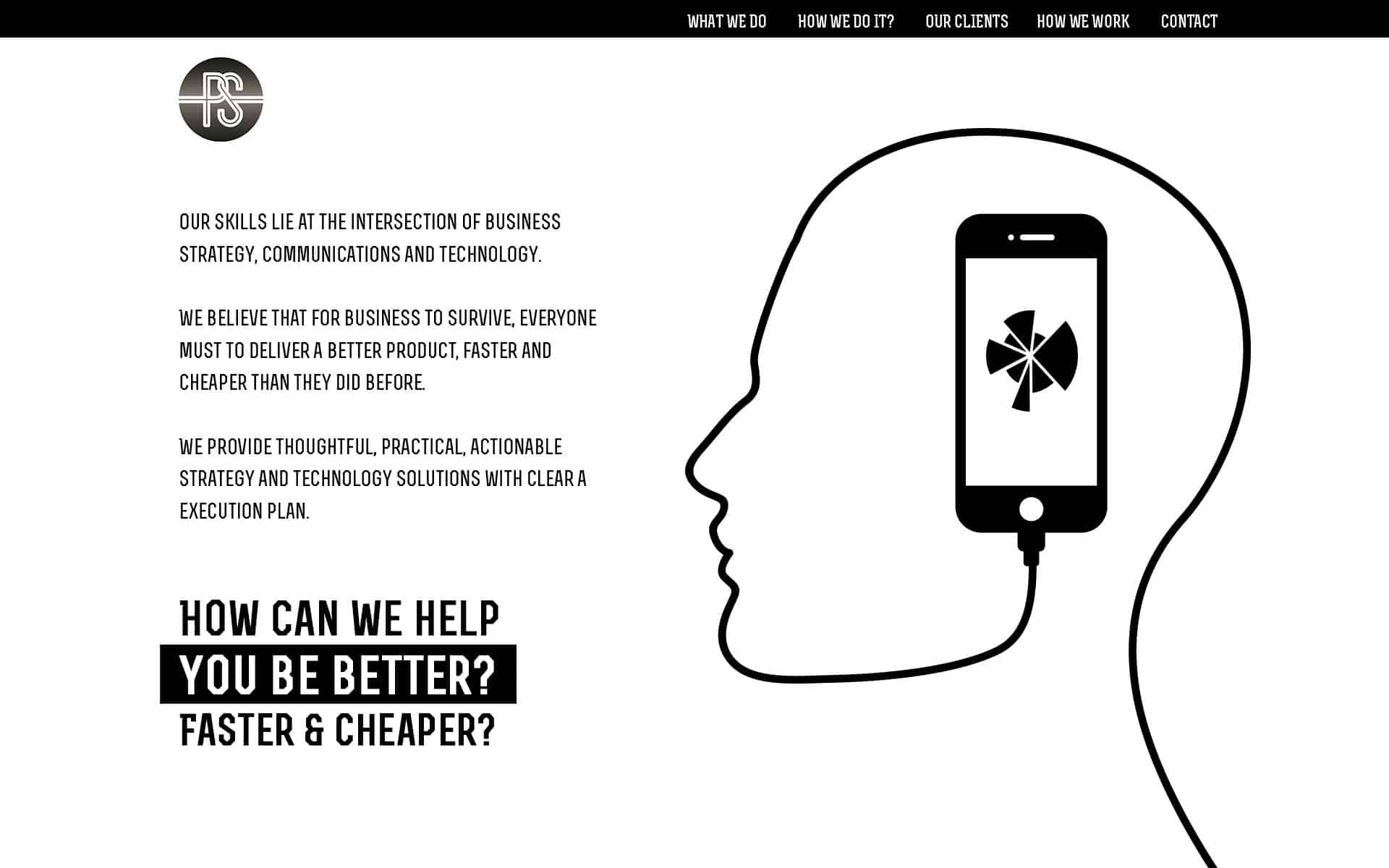Black & White Web Design Trends