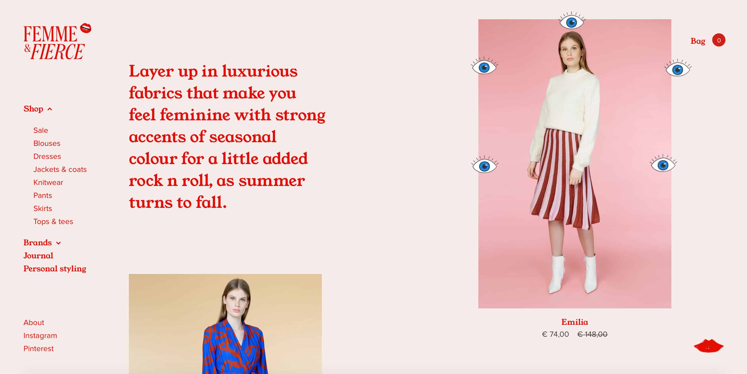 Femme & Fierce Website Design