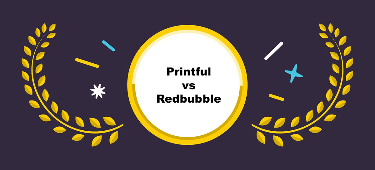 printful vs redbubble